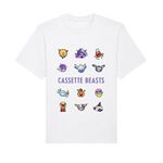Cassette Beasts Monsters T-Shirt White.jpg