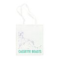 Cassette Beasts Outlines Tote Bag White.jpg